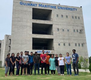 Yoga Session from Gujarat Maritime University