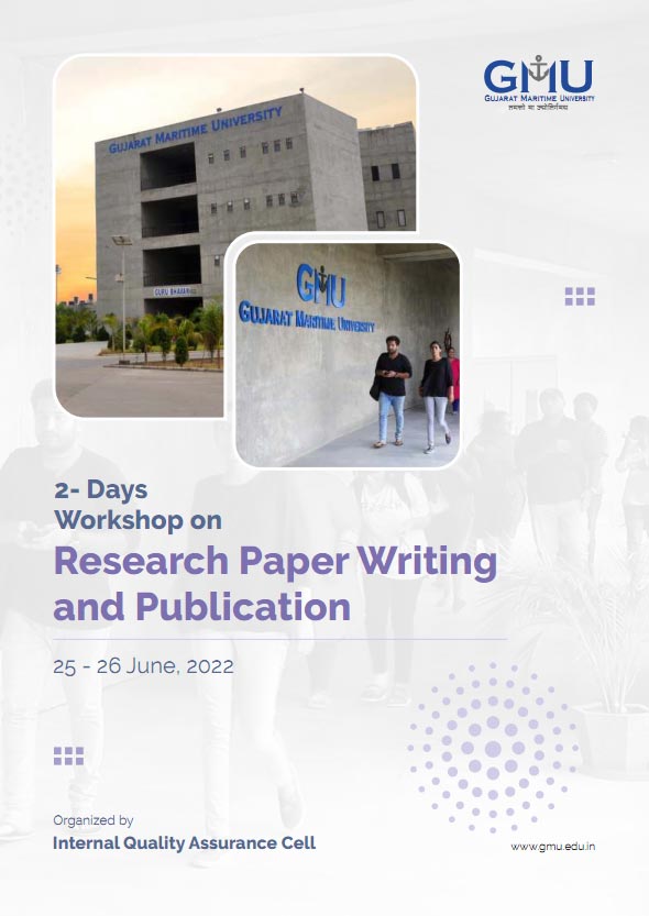 Workshop on Research Paper Writing and Publication