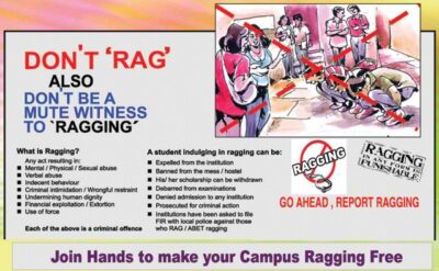 Anti Ragging Poster